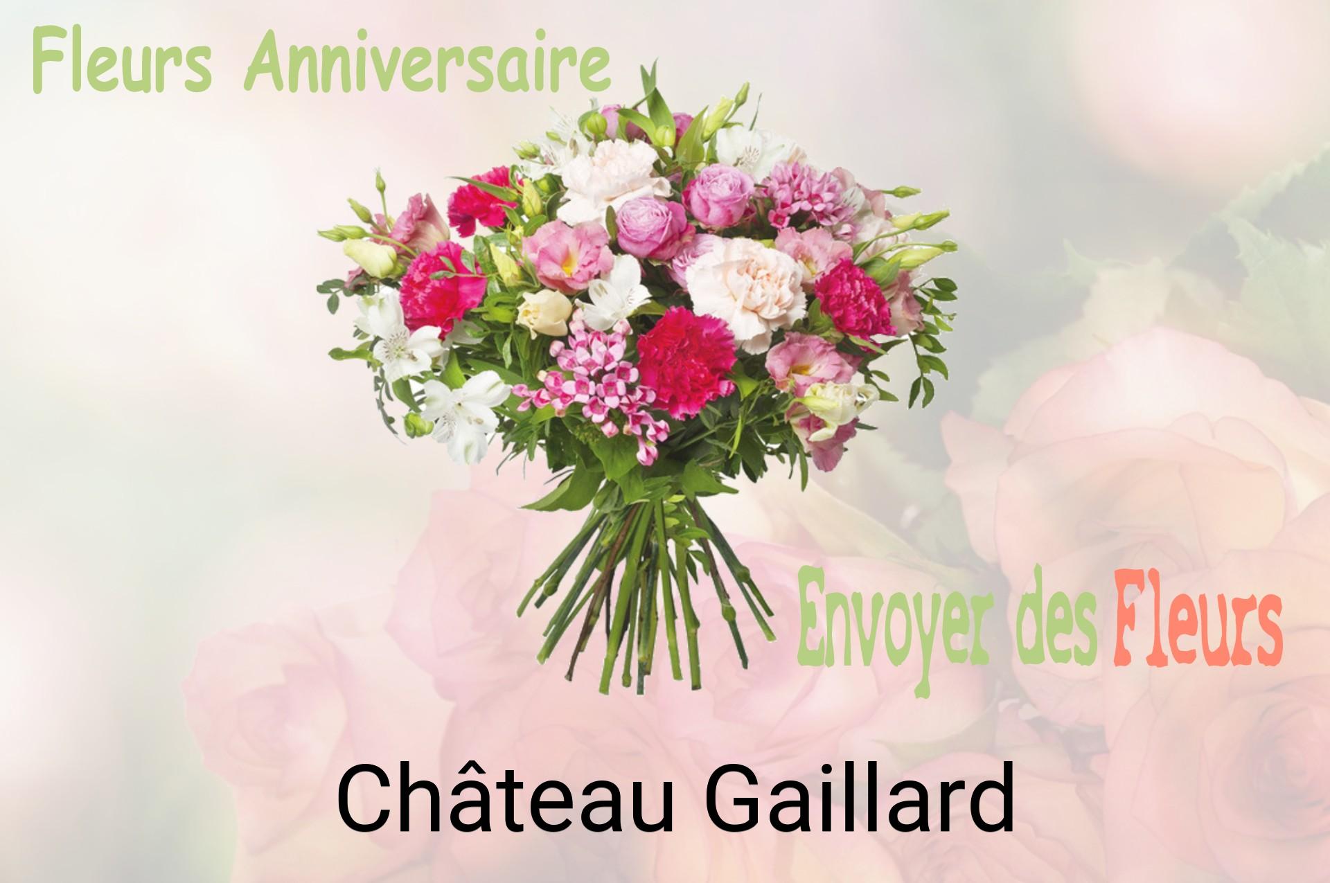 Bouquet de fleurs d’anniversaire livré à Château-Gaillard